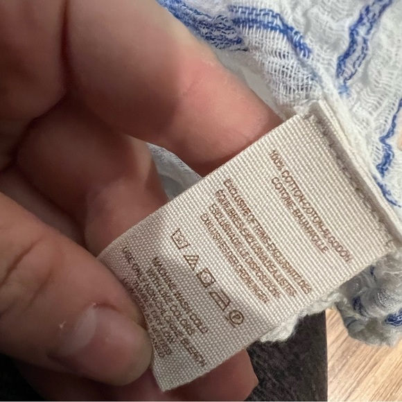 Free People Gauzy Stripe Top - Picture 6 of 9